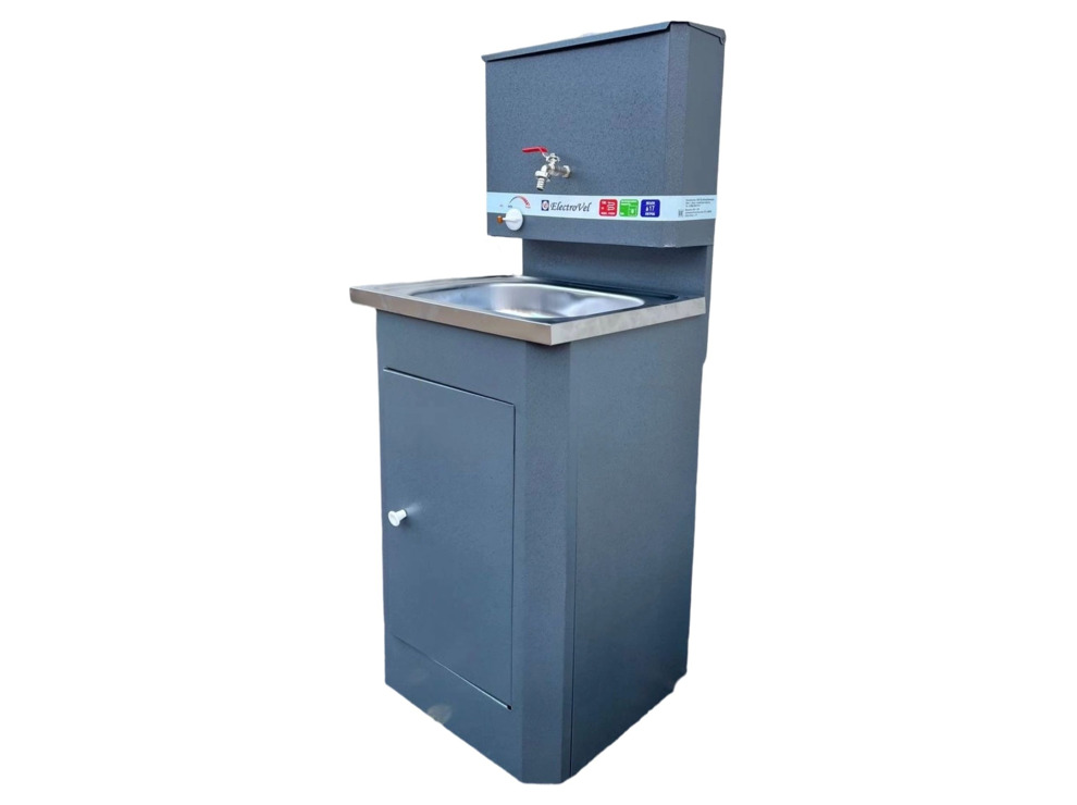 Умывальник c ЭВН Electrovel Серебро