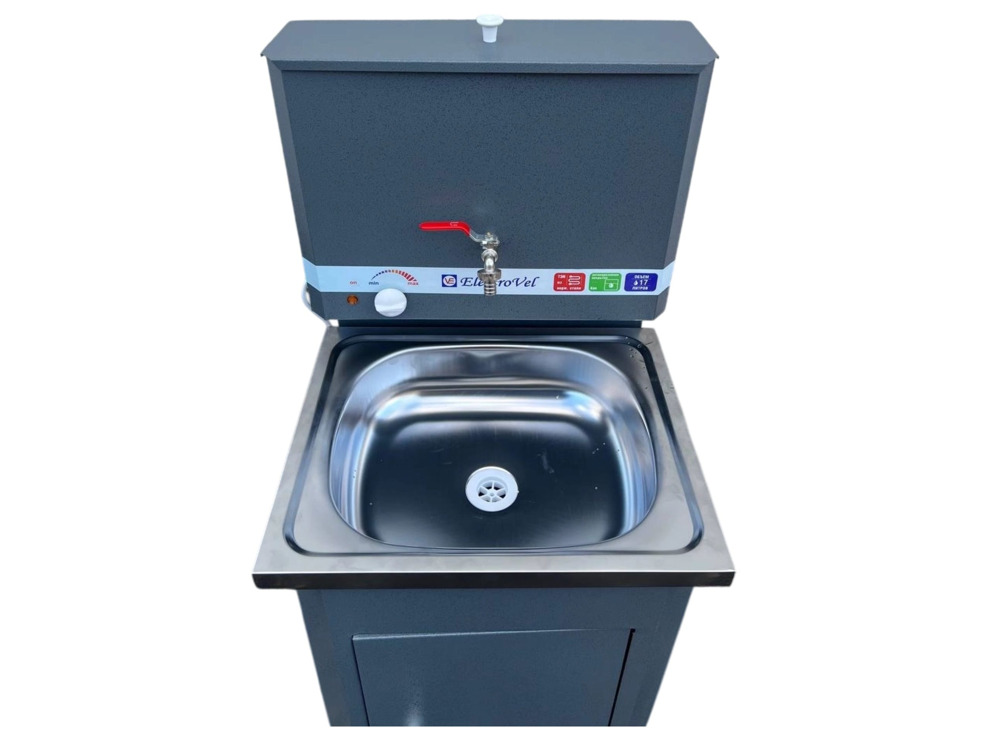 Умывальник c ЭВН Electrovel Серебро