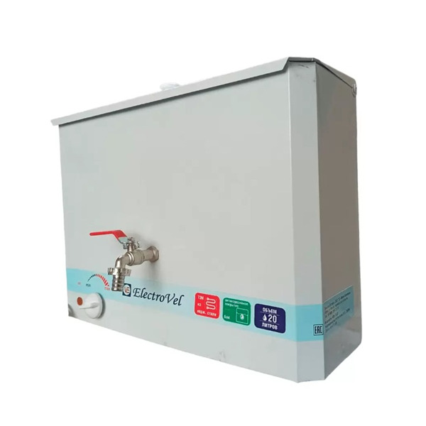 Бак с подогревом ElectroVel белый 20 л 