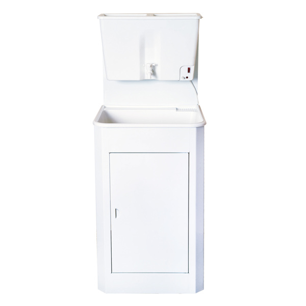 Умывальник дачный "Чистюля" с ЭВБО-17 (металл., с подогревом воды)