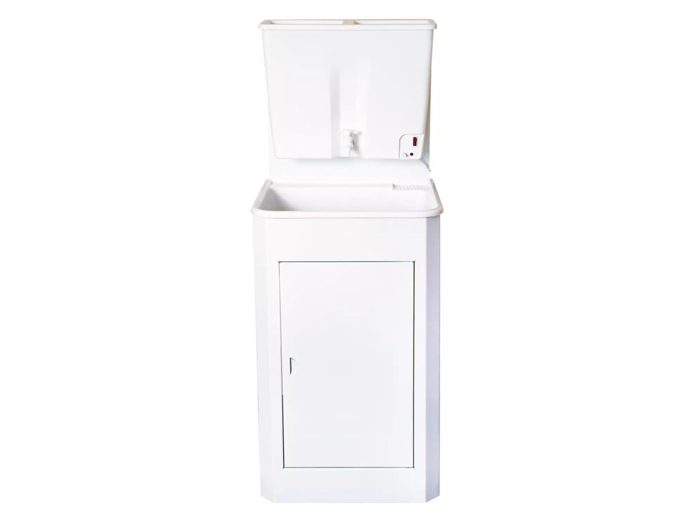 Умывальник дачный "Чистюля" с ЭВБО-22 (металл., с подогревом воды)