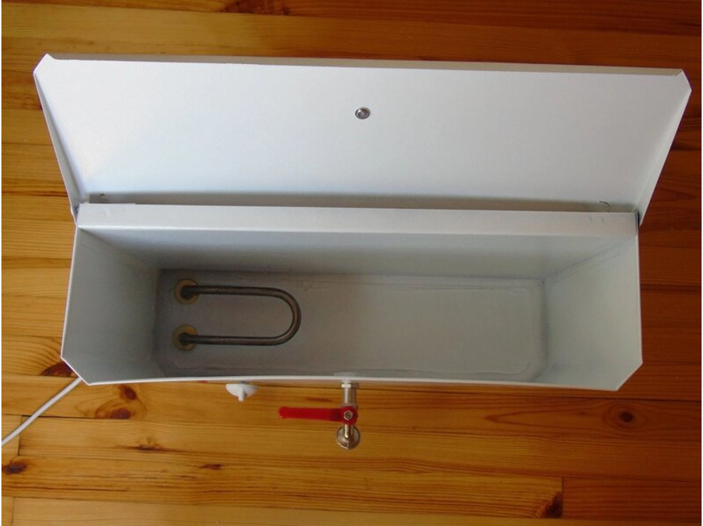 Бак с подогревом ElectroVel белый 20 л 