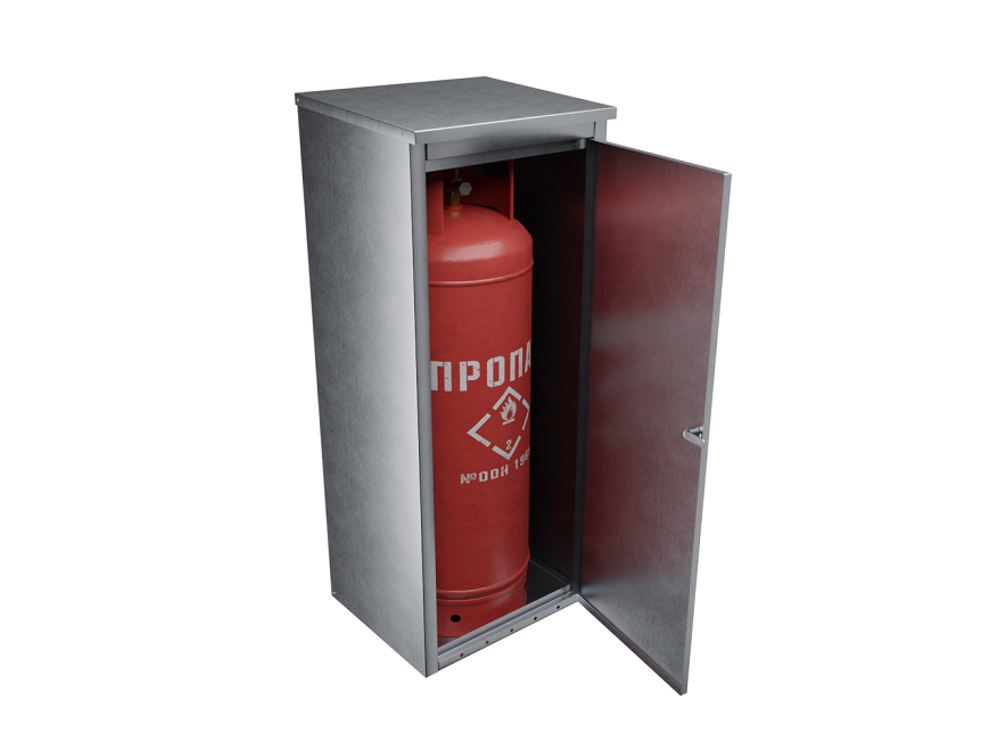 Шкаф для 1 газового баллона Steel-expert (50л) с пропаном