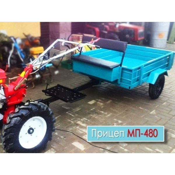 Прицеп к мотоблоку МП-480 (г/п 480 кг)