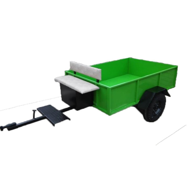 Тележка для мотоблока ТМ-4/600 (кузов 1700х1200, г/п 600 кг, колеса 5х10)