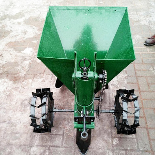 Картофелесажалка однорядная КСП-02 для мотоблока, Украина