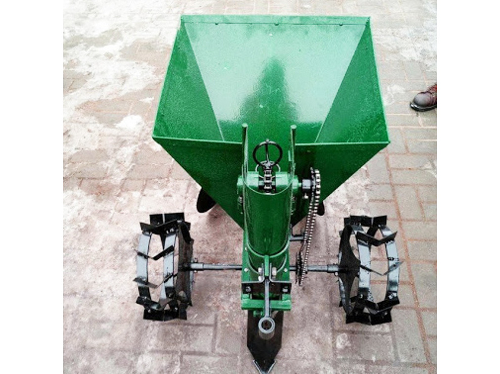 Картофелесажалка однорядная КСП-02 для мотоблока, Украина