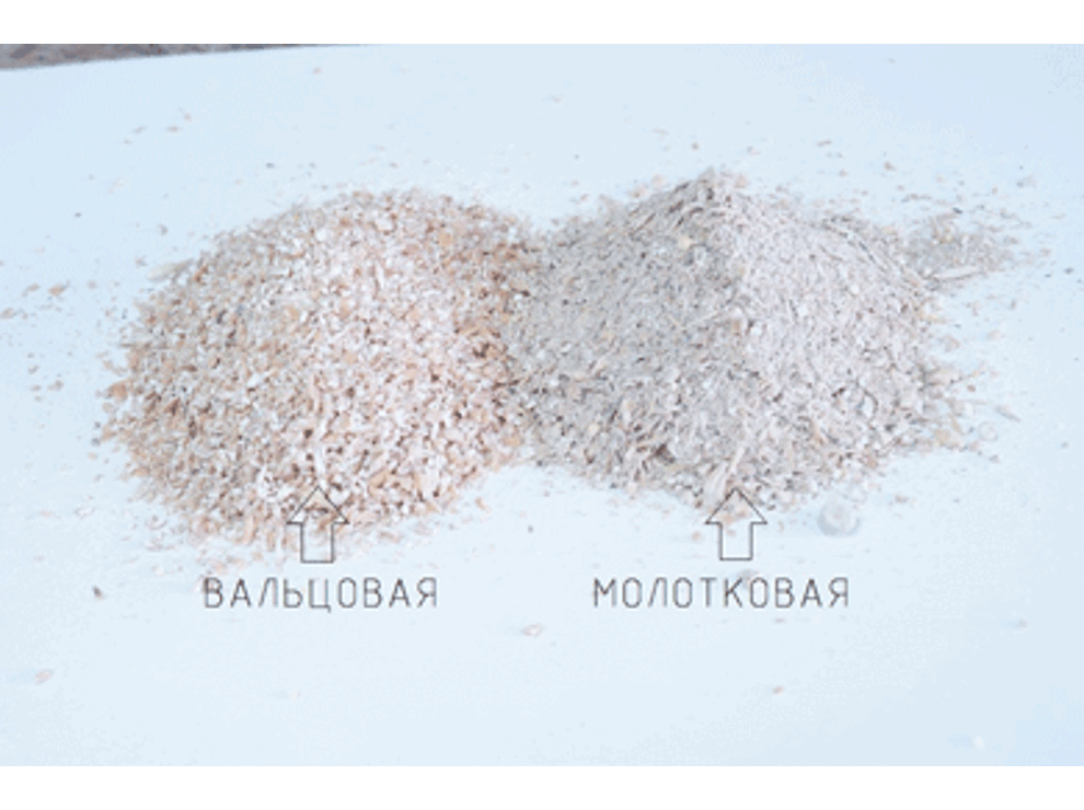 Дробилка вальцовая для зерна ДВ-300, Двигатель 7,5 кВт