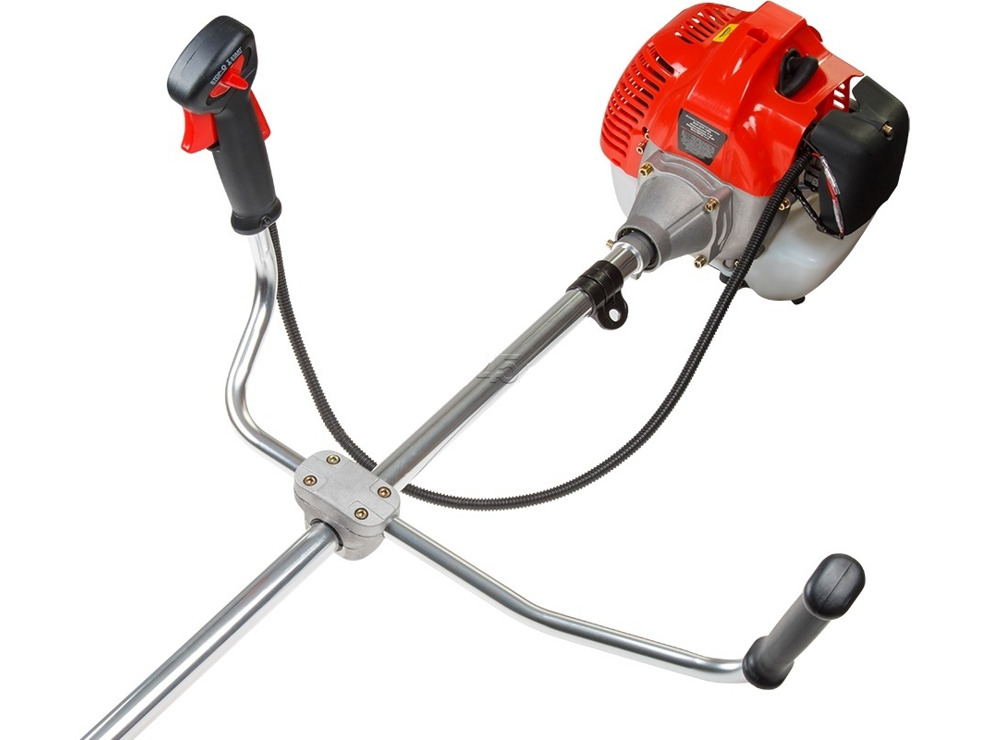 Мотокоса ECO GTP-185N с ножом и головкой (1.85 кВт, 2.5 л.с., 52.0 см3, лёгкий запуск, нож 255х25.4 мм, 3 зуб., ремень двухлямочный, вес 7.8 кг)