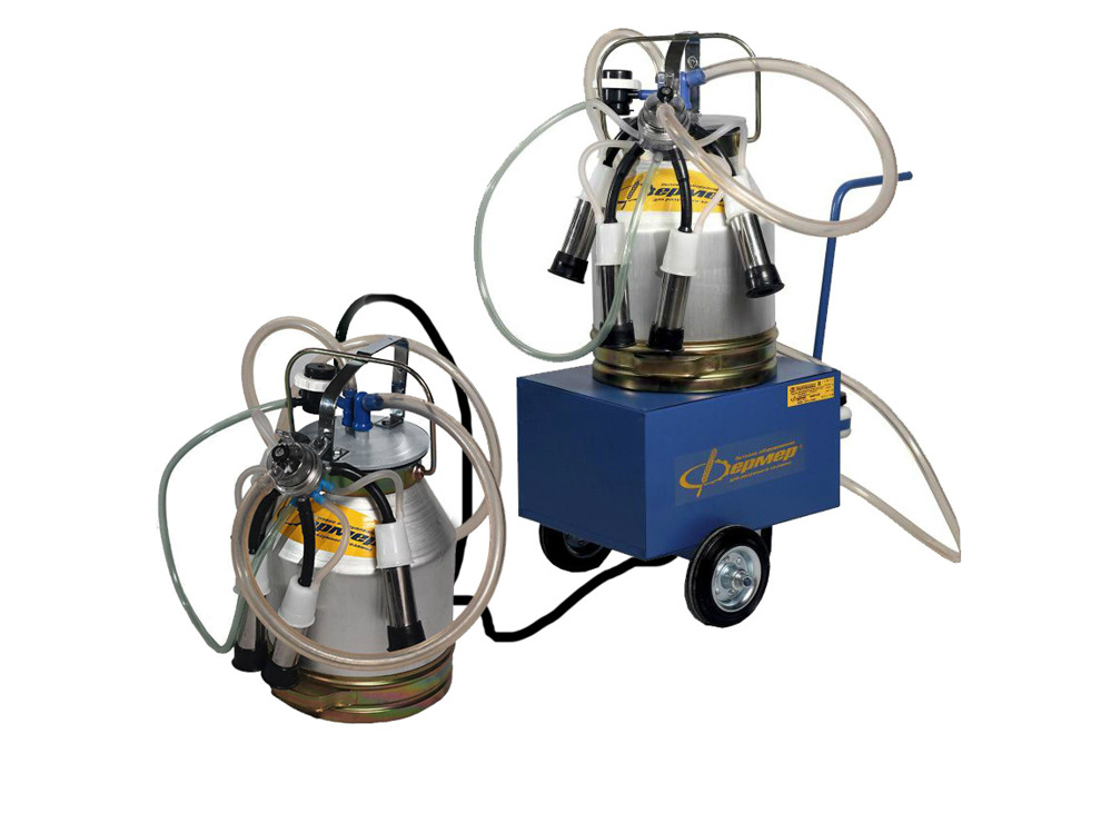 Аппарат доильный для коров Фермер АДЭ-01 Т (тандем) с двумя аппаратурами