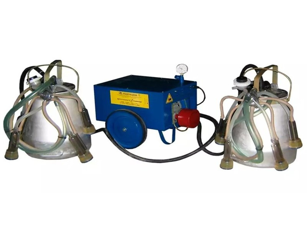 Аппарат доильный для коров Фермер АДЭ-01 Т (тандем) с двумя аппаратурами