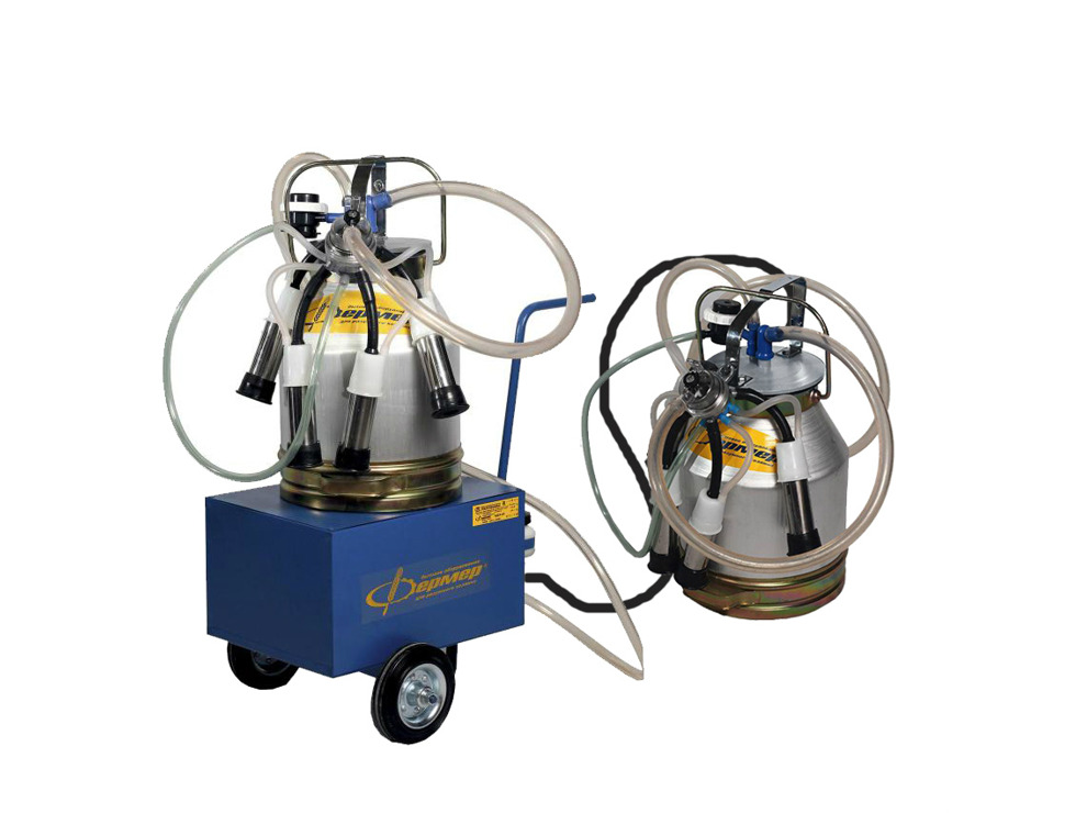 Аппарат доильный для коров Фермер АДЭ-02 Т (тандем) с двумя аппаратурами