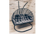 Подвесное кресло Кокон Фэмили Премиум Зигзаг (трёхместный)