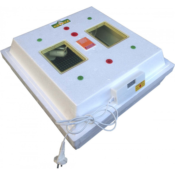 Инкубатор бытовой Квочка МИ-30-1-ЭЛ (ПОЛУАВТОМАТ, ламповый) с вентилятором