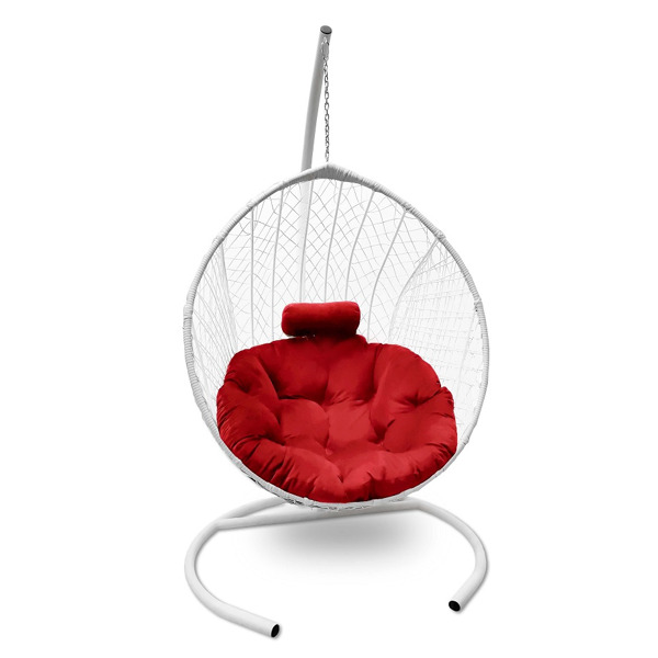 Подвесное кресло Кокон Капля Стандарт (красный)