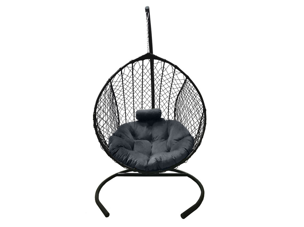 Подвесное кресло Кокон Капля Стандарт (серый)