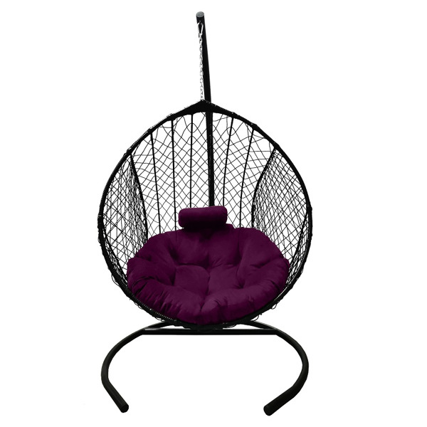 Подвесное кресло Кокон Капля Стандарт (фиолетовый)