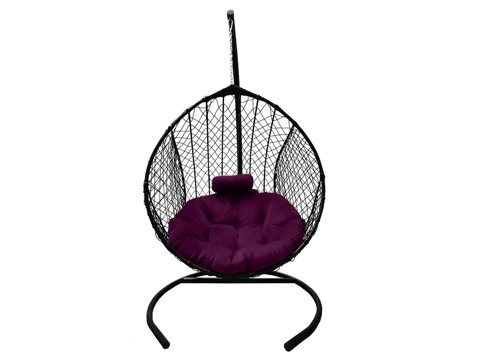 Подвесное кресло Кокон Капля Стандарт (фиолетовый)