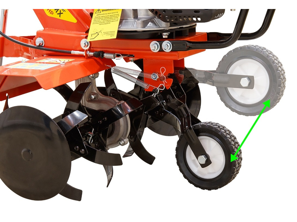 Культиватор бензиновый FERMER FM-511MX (5 л.с., шир. 56 см, опорн. колесо, 1 передача)