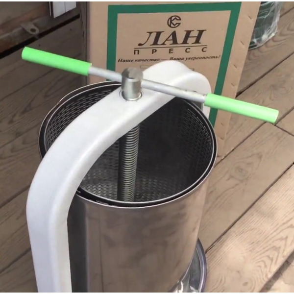 Пресс для фруктов винтовой ЛАН 20 л
