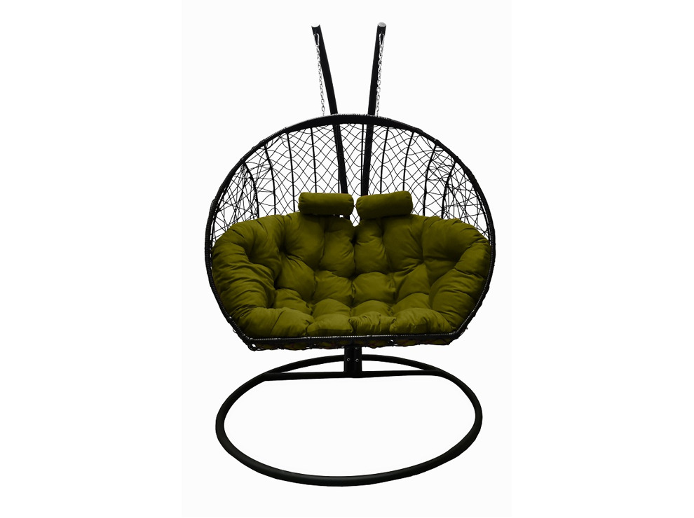 Подвесное кресло Кокон Дабл (зеленый)