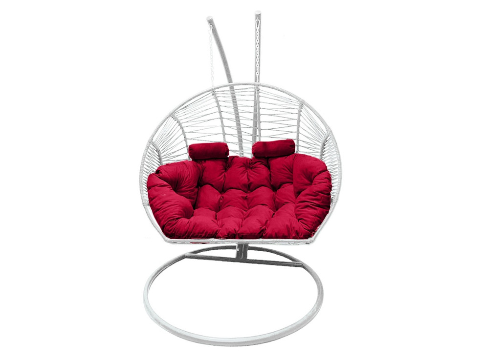 Подвесное кресло Кокон Дабл (красный)