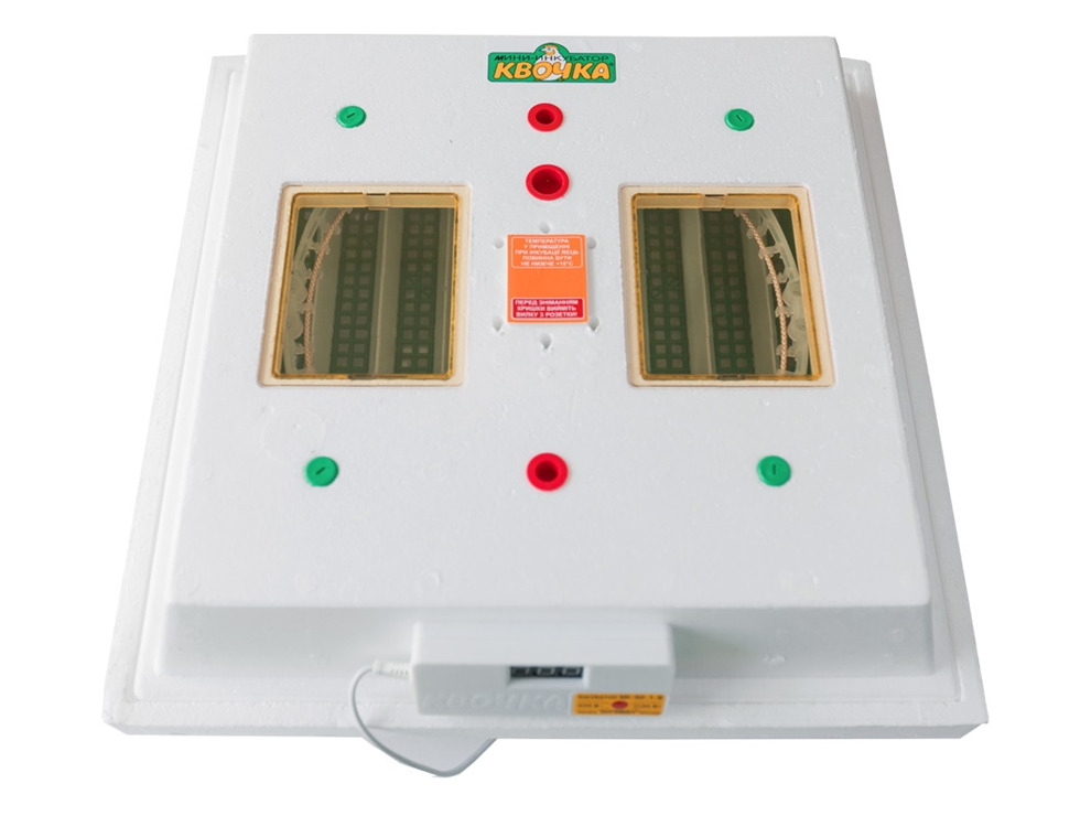 Инкубатор бытовой Квочка МИ-30-1-Э (полуавтомат) с вентилятором