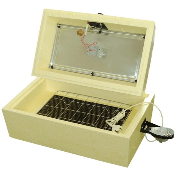 Инкубатор Золушка -2020 на 28 яиц (автомат, ЖК терморегулятор, гигрометр, 220+12В) Новинка!