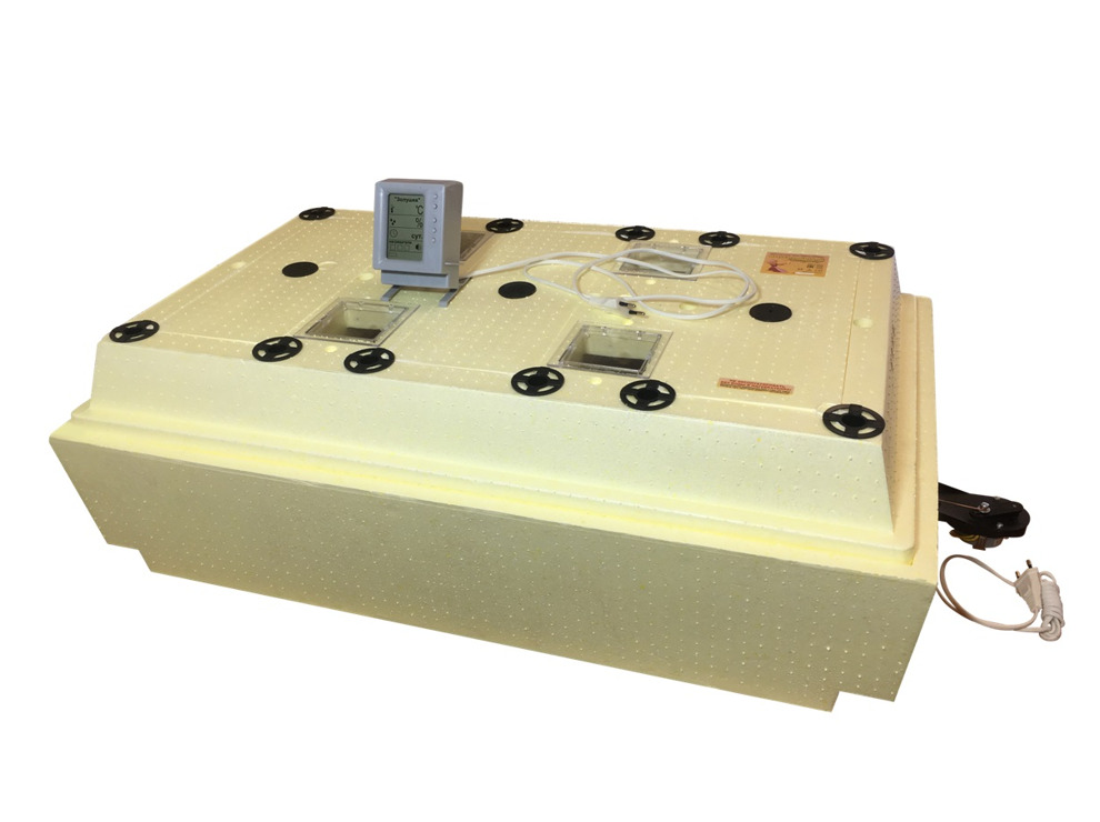 Инкубатор Золушка -2020 на 98 яиц (автомат, ЖК терморегулятор, гигрометр) Новинка!