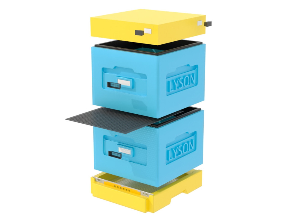 Улей "Дадан" 10-рамочный (2 корпуса Дадан)