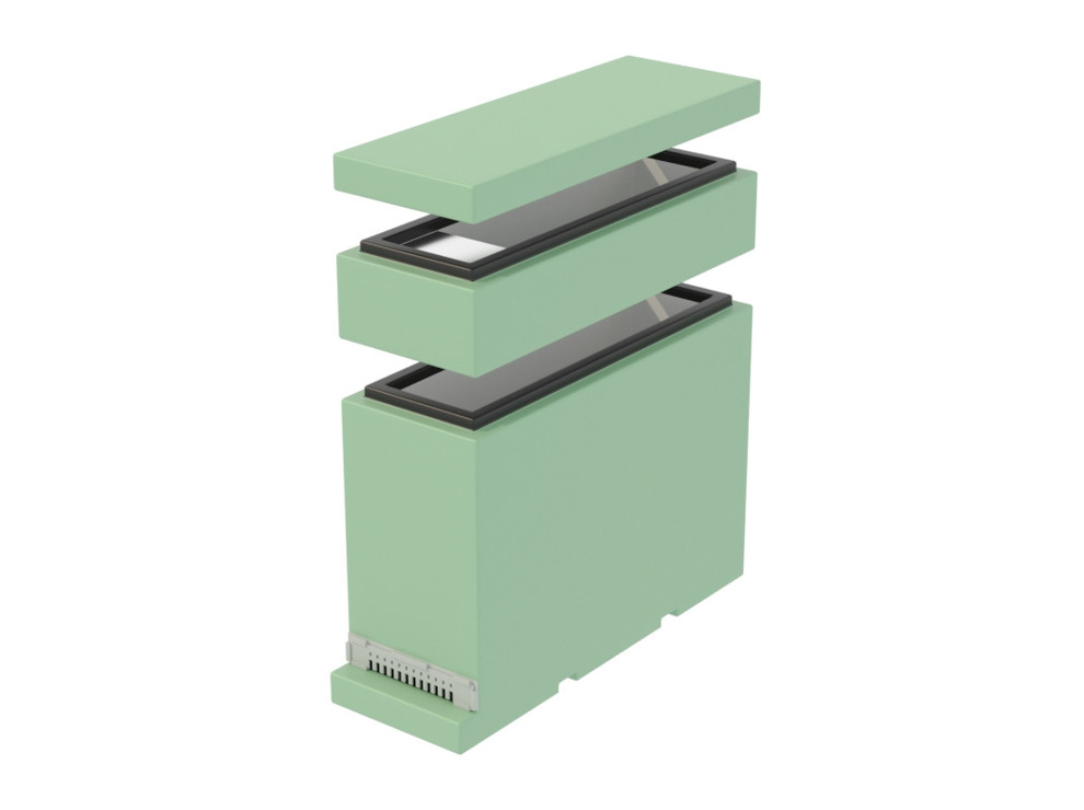 Улей "Дадан" 3-рамочный (зеленый)