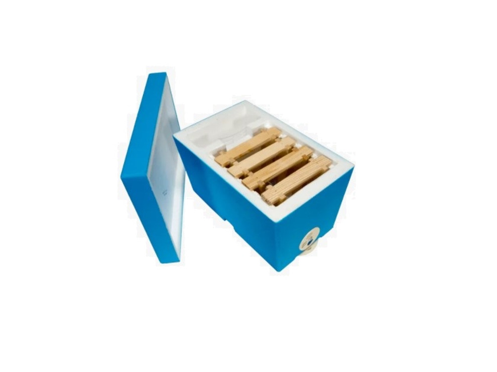 Нуклеус на 4 рамки, комплект 5 (синий)