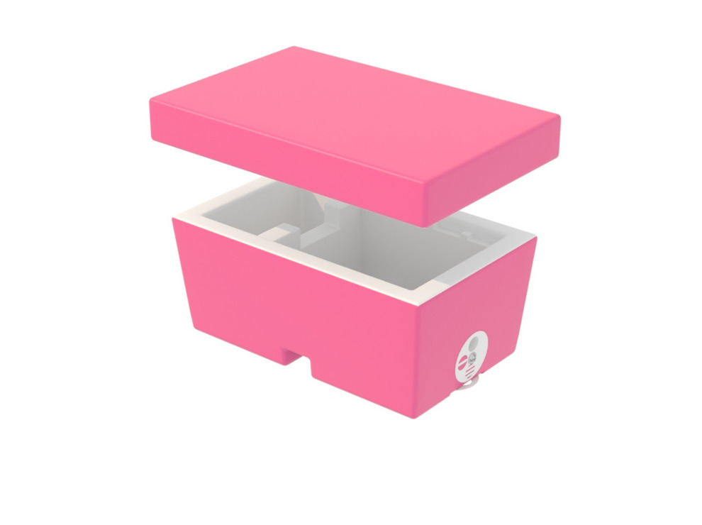 Нуклеус на 4 рамки, комплект 8 (розовый)