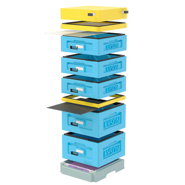 Улей "Рута" 10-рамочный, комплект 11