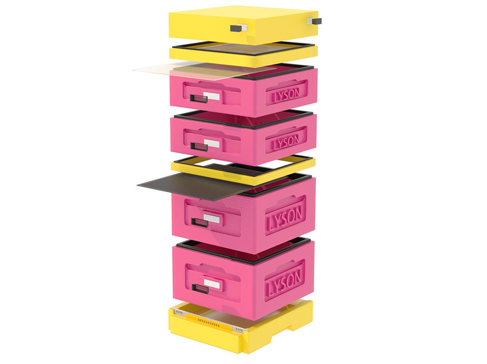 Улей "Рута" 10-рамочный, комплект 15