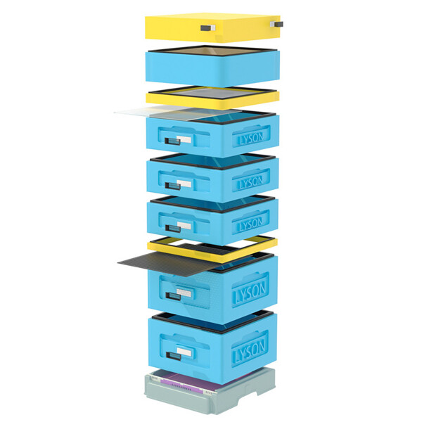 Улей "Рута" 10-рамочный, комплект 21