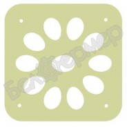 Решетка в Овоскоп Несушка перепелиная на 11 яиц, пластик
