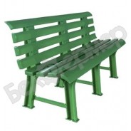 Пластиковая скамейка (зеленая)