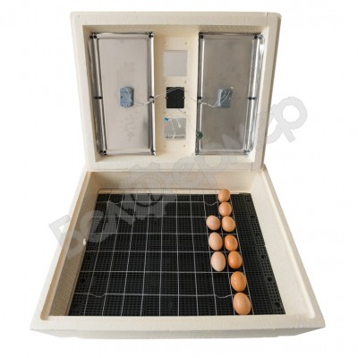 Инкубатор Золушка на 70 яиц (автомат, цифровое табло, гигрометр, 220+12В)